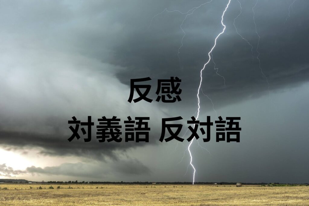 反感 対義語 反対語は?意味 例文 会話例で学ぼう! | たいぎごン